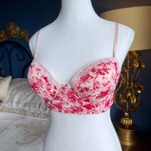 Pink Longline Pushup Bra by Jessica Simpson